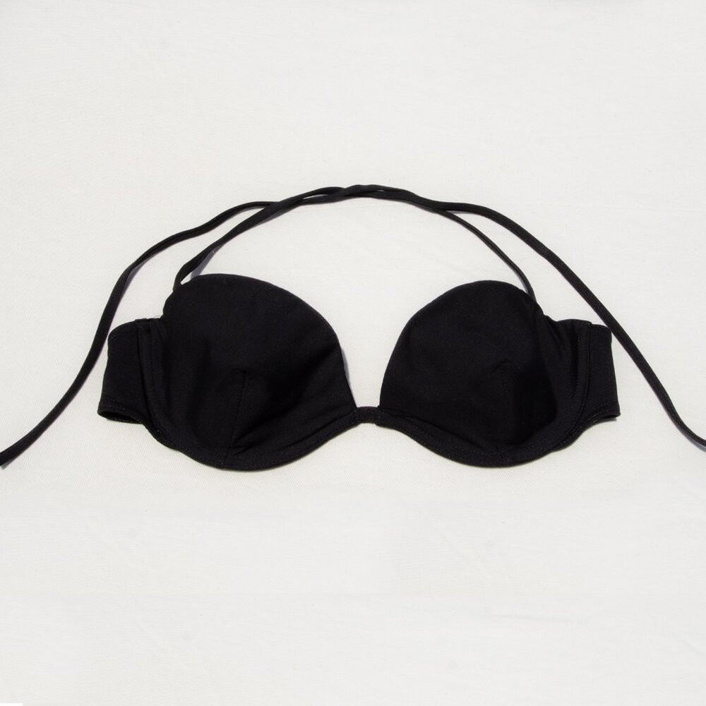 Classic Black ERES Paris Top Swimsuit bikini top "Rancon Duni" FR40 US8